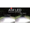 9008/H13 - (1 Set) 2 x ATALED Headlight bulbs - 6000k Pure White Color - High Intensity - Easy Plug and Play