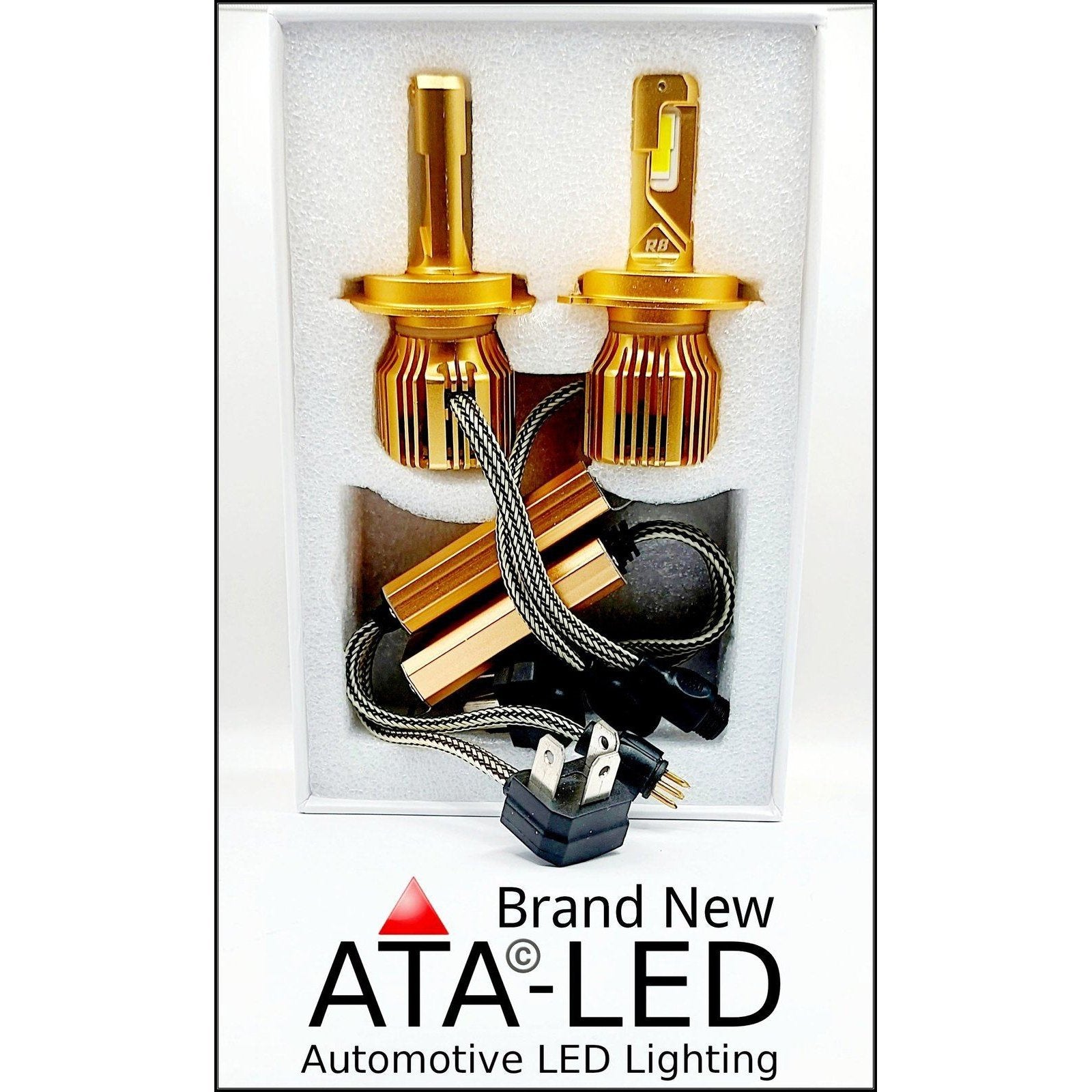 Brand New H4 9003 R8 Led 6000K 1set headlight bulbs
