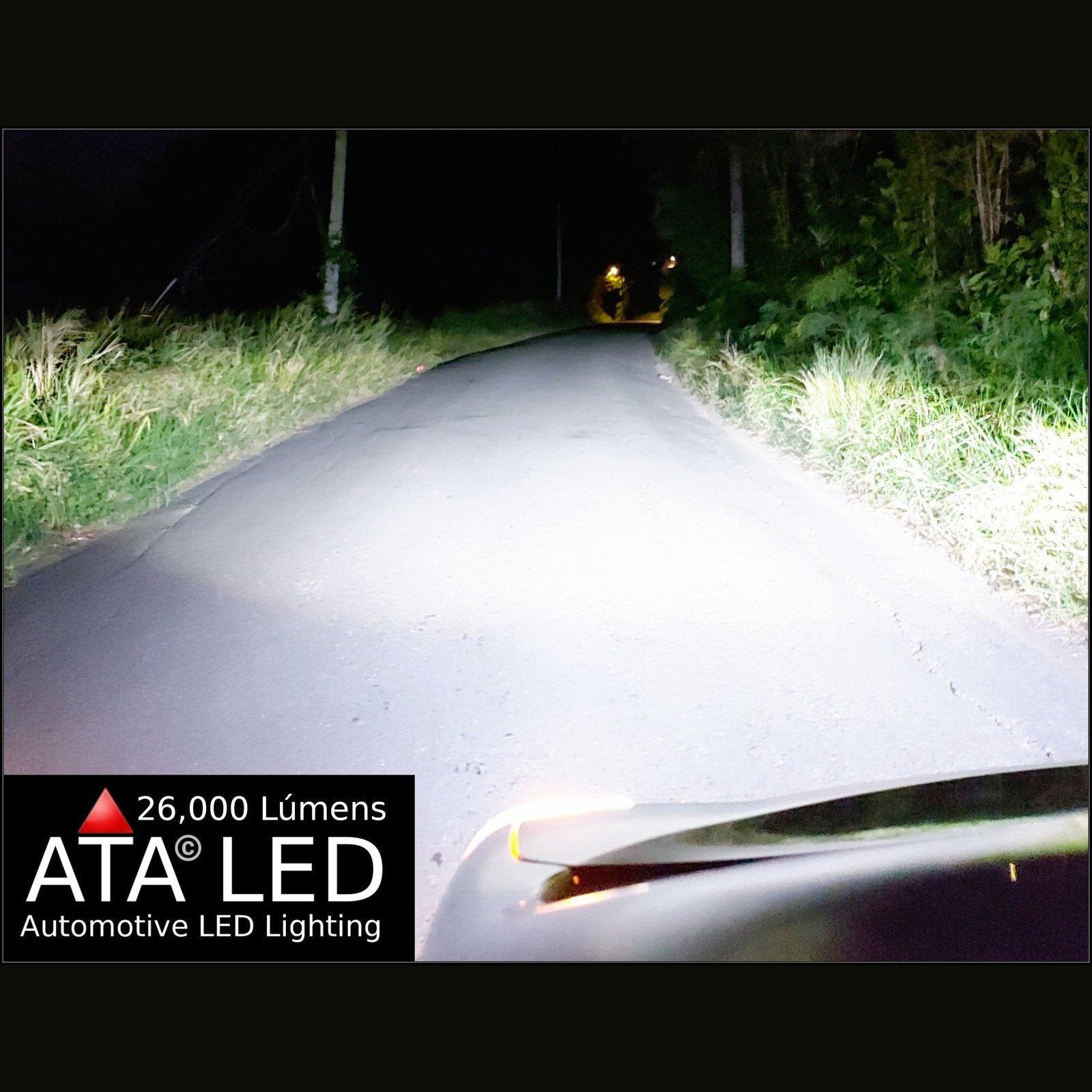 9005/HB3/H10 - V9 - 26,000 Lúmens -  (1 Set) 2 x ATALED Headlight bulbs