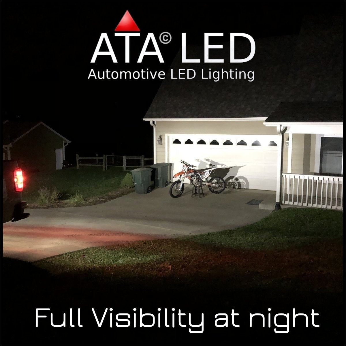 Full visibility at night LED reverse backup lightbulbs bright