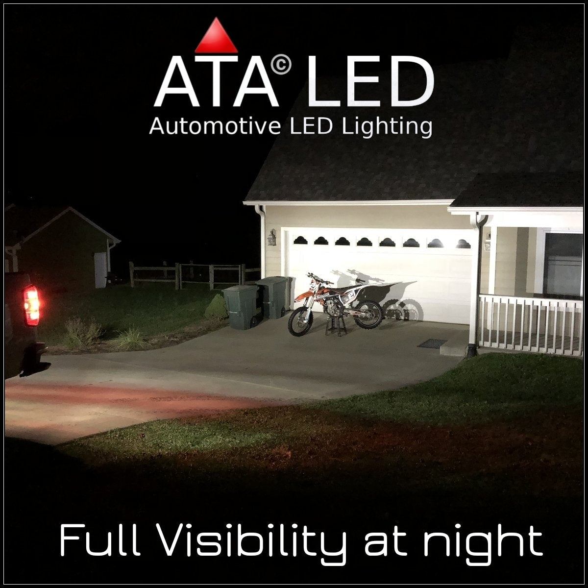 reverse backup LED lightbulbs Full visibility at night