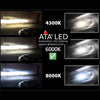 Load image into Gallery viewer, 9007/HB5 - 25,000 Lúmens - (1 Set) 2 x ATALED Headlight bulbs - 6000k Pure White Color