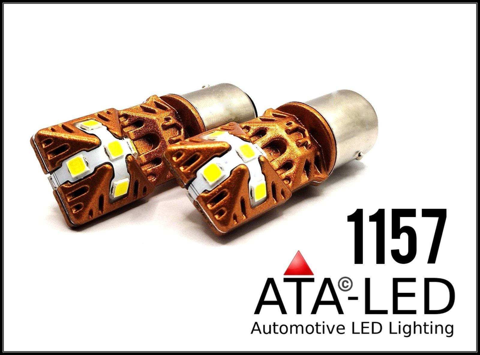 1157 - LPLUS x 2 6000k White ATALED Lights