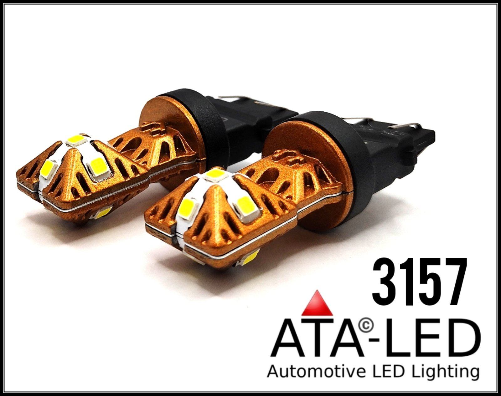 3157 - LPLUS x 2 6000k White ATALED Lights