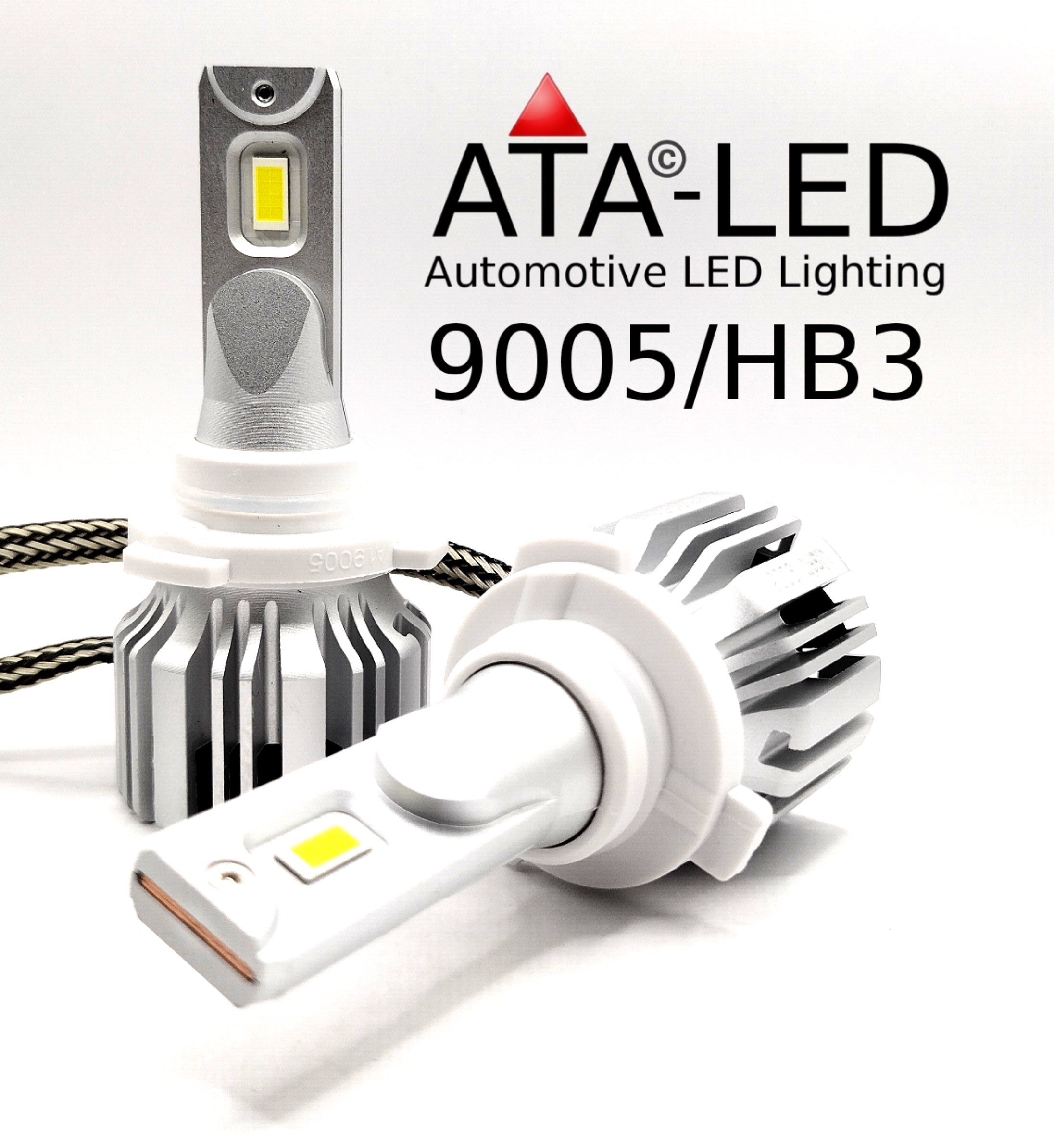 9005/HB3 - R8 - Recommended 20,000 Lúmens - (1 Set) 2 x ATALED Headlight bulbs