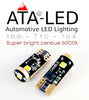168 194 T10 ATALED Backup LEDs 3000K 6000k 8000K