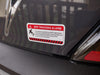 2x GPS Alarm Tracker Warning Sticker Decal Safety Car Truck Window Bumper RV Van