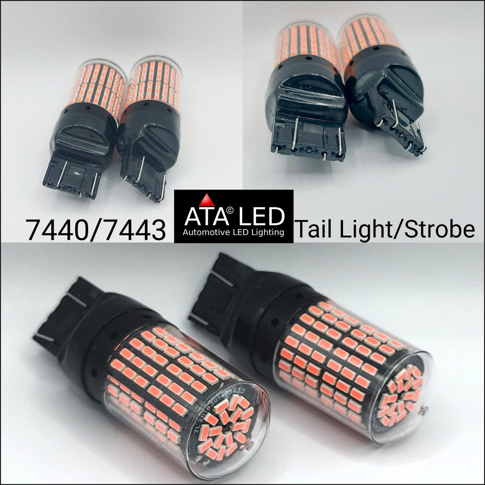 7440 7443 ATALED Strobe red flashing tail lights