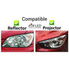 compatible with reflector and projector headlights
